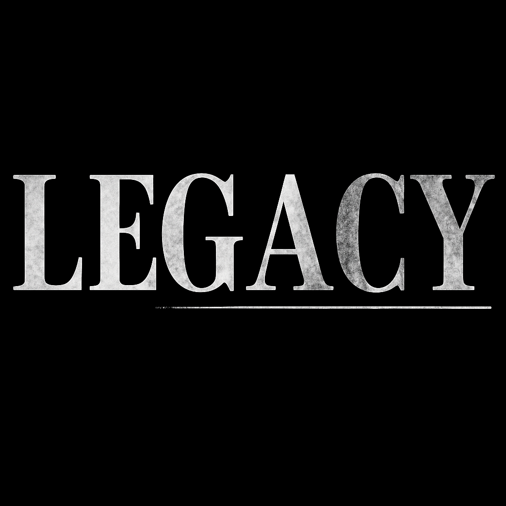 LLEGAT ENG legacy letra blanca