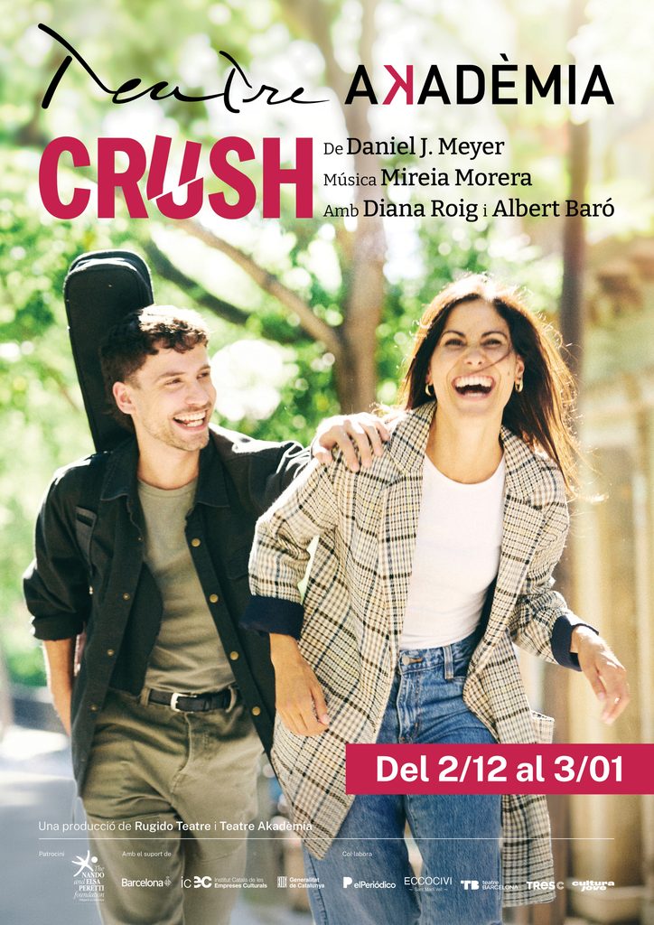 Cartel de CRUSH. Un instante hecho musical
