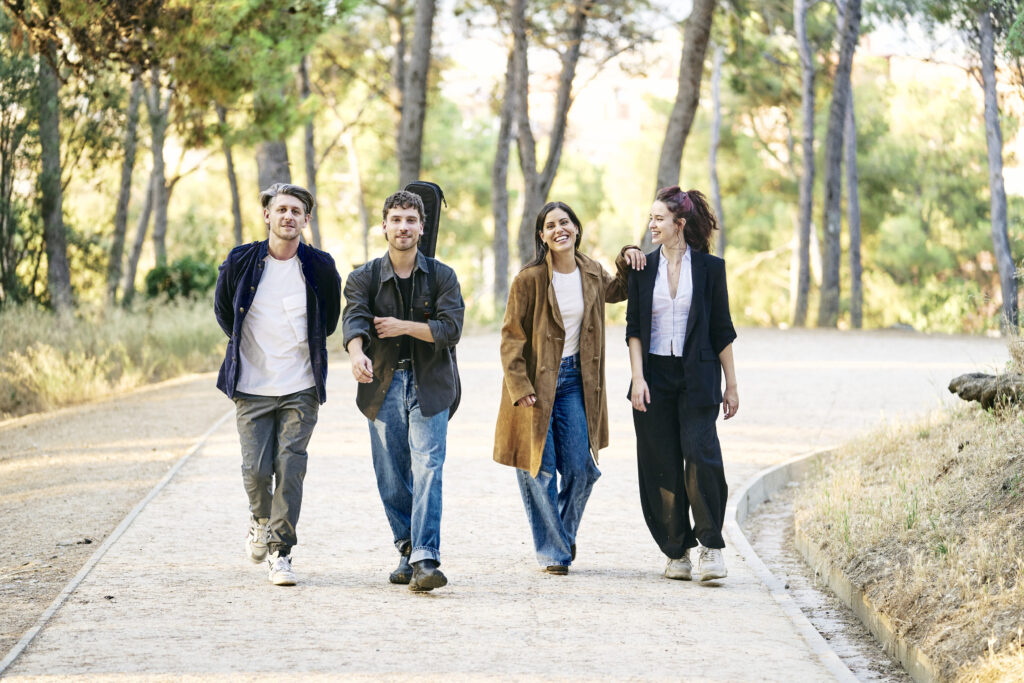 CRUSH: Daniel J. Meyer, Albert Baró, Diana Roig y Mireia Morera. Foto ©David Ruano